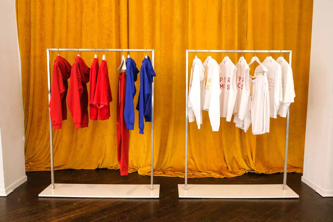 Pyer Moss SS19 collection at nyc pop-up on The Majority Group